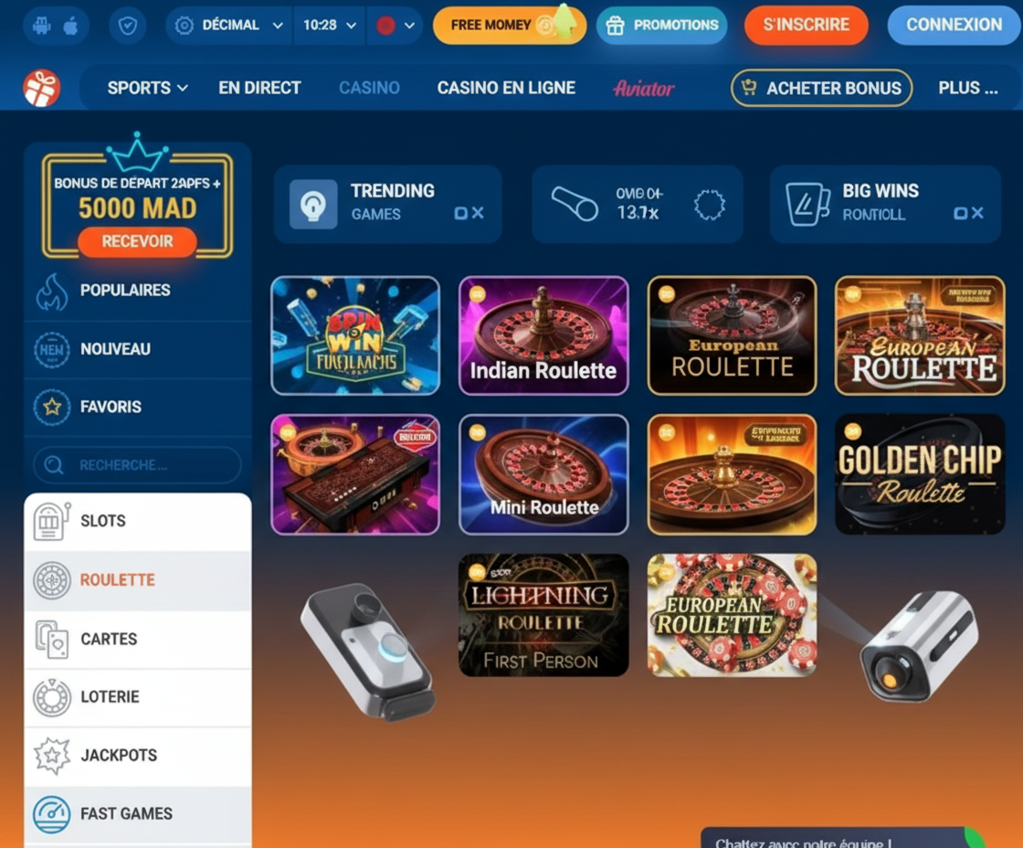 Casino en ligne Mostbet au Maroc